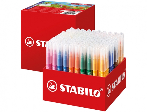 Rotulador Stabilo power max school pack de 140 unidades surtidas 16 colores 980 14002 , surtidos, imagen 4 mini