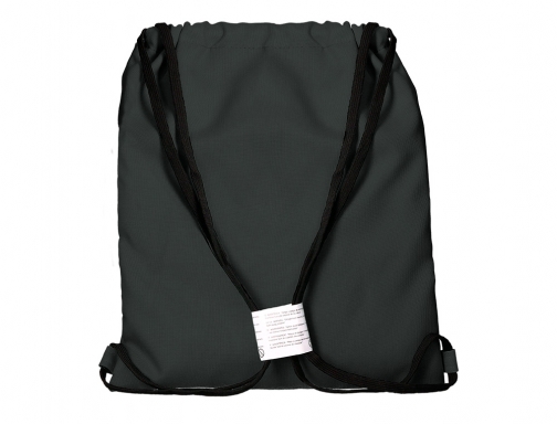 Saco plano Antartik bolsillo interior con cremallera color negro 350x400 mm TK07, imagen 4 mini