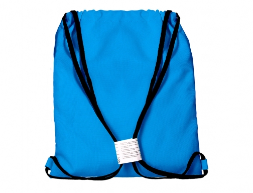 Saco plano Antartik bolsillo interior con cremallera color azul 350x400 mm TK08, imagen 4 mini