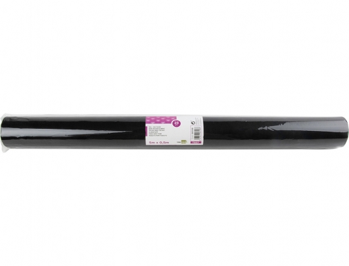 Tejido sin tejer Liderpapel terileno 25 g m2 rollo de 5 mt 06108 , negro, imagen 2 mini