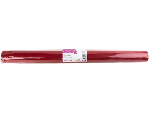 Tejido sin tejer Liderpapel terileno 25 g m2 rollo de 5 mt 06109 , rojo, imagen 2 mini