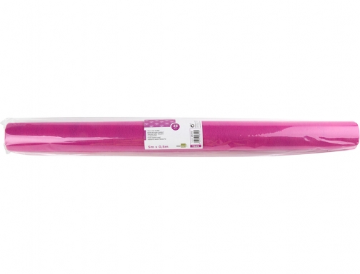 Tejido sin tejer Liderpapel terileno 25 g m2 rollo de 5 mt 06110 , rosa, imagen 2 mini