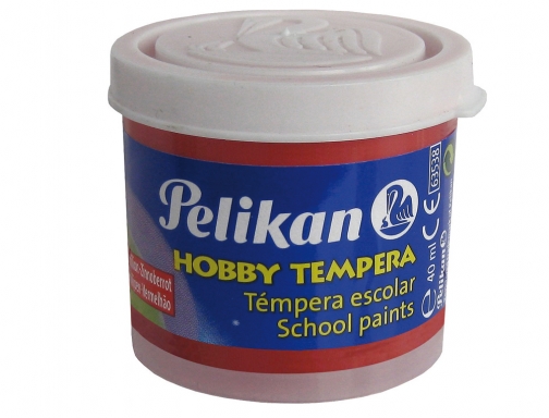 Tempera hobby 40 cc bermellon n.58 Pelikan 24005081, imagen 2 mini