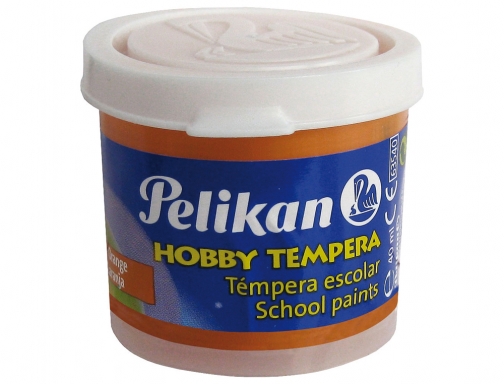 Tempera hobby 40 cc naranja n.59b Pelikan 24005104, imagen 2 mini