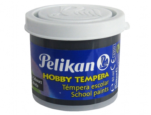 Tempera hobby 40 cc negro n.11 Pelikan 24005050, imagen 2 mini