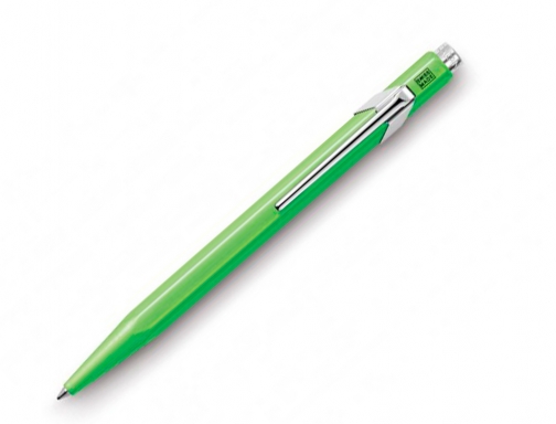 Boligrafo caran dache 849 fluo verde limon punta media Caran d ache 849230, imagen 2 mini