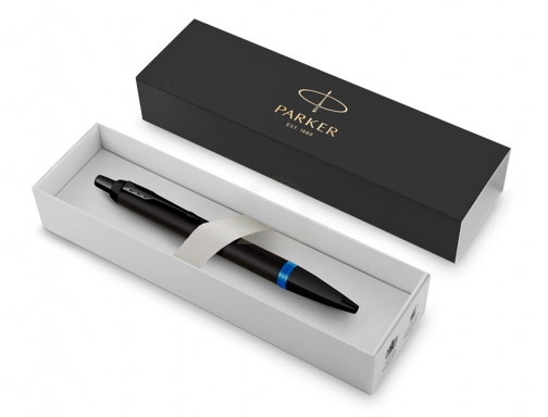 Boligrafo Parker im professionals vibrant blue ring en estuche de regalo 2172941, imagen 4 mini