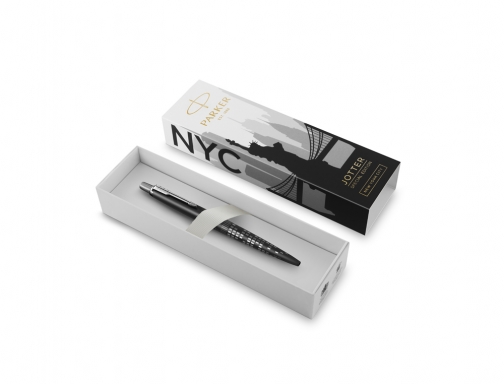 Boligrafo Parker jotter around the world nueva york negro 2187554, imagen 3 mini