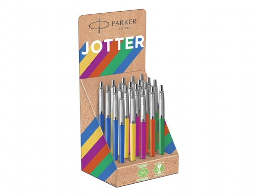 Boligrafo Parker jotter originals recycled aos 90 expositor 20 unidades con 5 2190109, imagen 3 mini