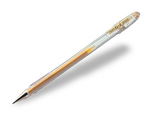 Boligrafo Pilot g1 tinta gel oro BLG17TGD, imagen 2 mini