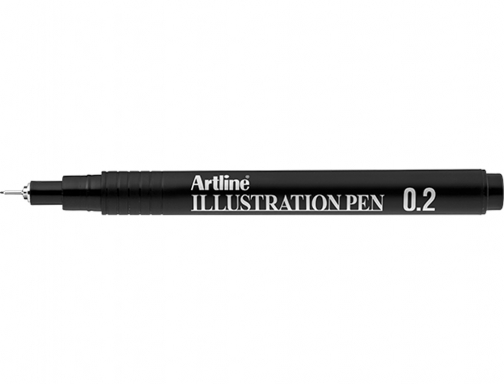 Rotulador Artline calibrado micrometrico negro illustration pen EK282ILN punta poliacetal 0,2mm, imagen 3 mini