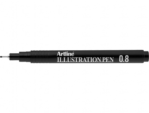 Rotulador Artline calibrado micrometrico negro illustration pen EK-288ILN punta poliacetal 0,8mm, imagen 3 mini