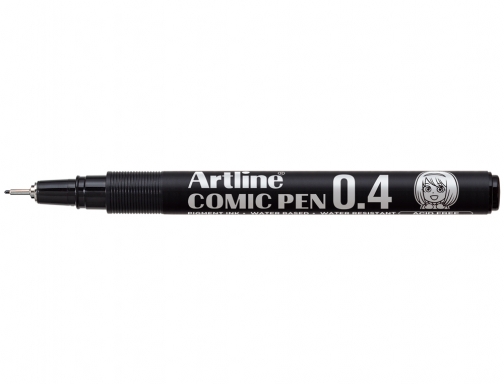 Rotulador Artline calibrado micrometrico negro comic pen ek288 punta poliacetal 0,8 mm EK288 NE, imagen 2 mini