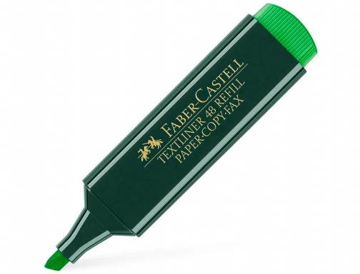 Rotulador Faber-Castell fluorescente textliner 4863 verde blister de 1 unidad 145199 , verde fluor, imagen 4 mini