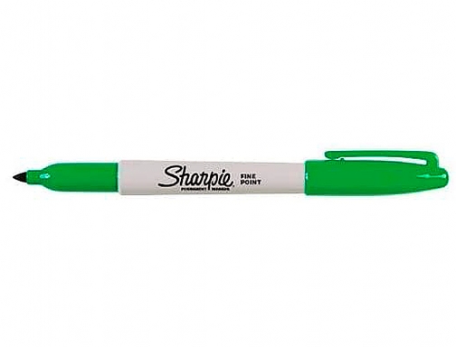 Rotulador Sharpie permanente punta fina verde S0810960, imagen 2 mini