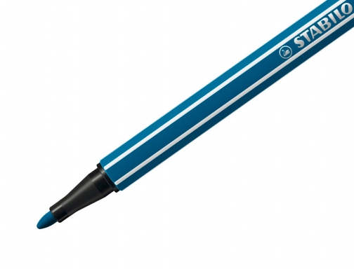 Rotulador Stabilo acuarelable pen 68 turquesa punta gruesa 1mm 68 51, imagen 4 mini