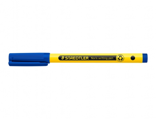 Rotulador Staedtler noris writing pen 307 tinta base de agua punta fina 307-3 , azul, imagen 3 mini