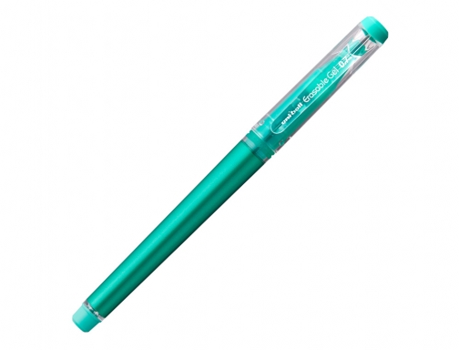 Rotulador Uniball roller uf222 tinta gel borrable 0,7 mm verde 305797000, imagen 3 mini