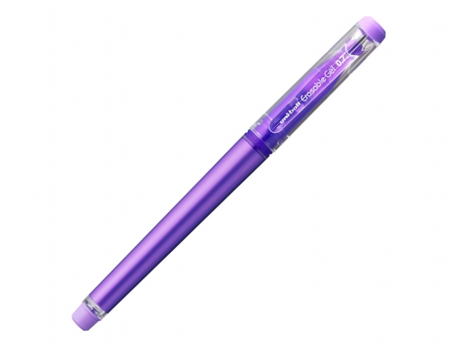 Rotulador Uniball roller uf222 tinta gel borrable 0,7 mm violeta 305805000, imagen 3 mini