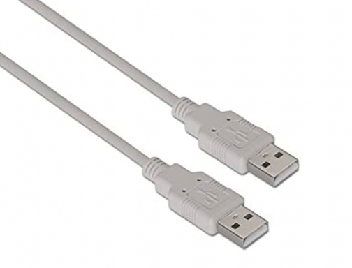 Cable usb Nanocable 2.0 tipo a ma m color gris longitud 1 10.01.0302, imagen 4 mini