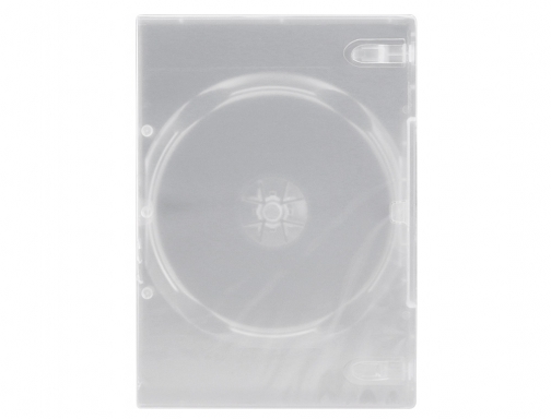 Caja dvd Qconnect transparente pack de 5 unidades KF10835, imagen 3 mini