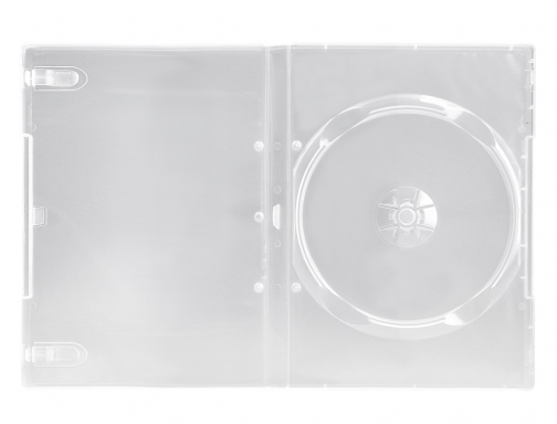 Caja dvd Qconnect transparente pack de 5 unidades KF10835, imagen 5 mini