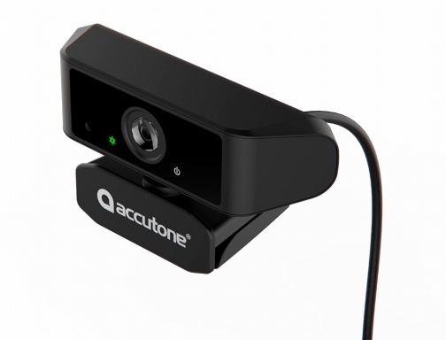 Camara webcam Accutone ZETHEIA true hd conexion usb 1920x1080 con tripode usb, imagen 2 mini