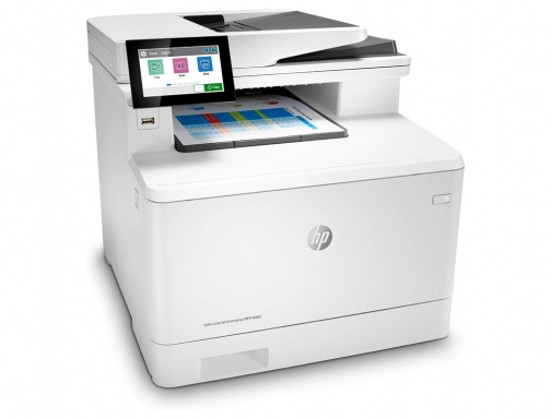 Equipo multifuncion HP Laserjet enterprise color MFP m480f duplex red 27 ppm 3QA55A, imagen 2 mini