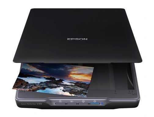 Escaner Epson perfection v39 photo Din A4 alimentacion vertical 4800ppp micro usb B11B232401, imagen 2 mini