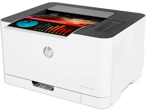 Impresora HP color laser 150nw 18 ppm negro 4 color ppm bandeja 4ZB95A, imagen 3 mini