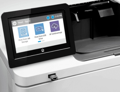 Impresora HP Laserjet enterprise m611dn monocromo laser doble cara 65 ppm wifi 7PS84A, imagen 3 mini