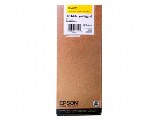 Inkjet Epson gf stylus photo 4450 4400 amarillo alta capacidad C13T614400, imagen 2 mini