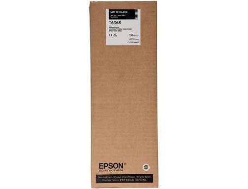 Inkjet Epson gf stylus photo 7900 9900 negro mate alta capacidad C13T63680N, imagen 2 mini