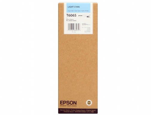 Inkjet Epson gf stylus pro 4880 4800 cian claro C13T606500, imagen 2 mini