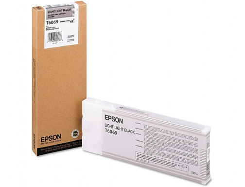 Inkjet Epson gf stylus pro 4880 4800 negro mas claro C13T606900, imagen 3 mini