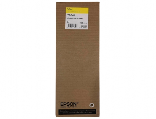 Inkjet Epson gf surecolor serie scp amarillo ultrachrome hdx hd 700ml C13T804400, imagen 2 mini