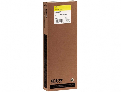 Inkjet Epson gf surecolor serie scp amarillo ultrachrome hdx hd 700ml C13T804400, imagen 3 mini