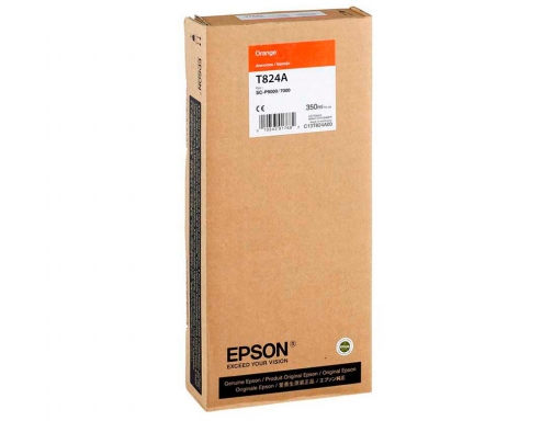 Inkjet Epson gf surecolor serie scp naranja ultrachrome hdx hd 350ml C13T54XA00, imagen 3 mini