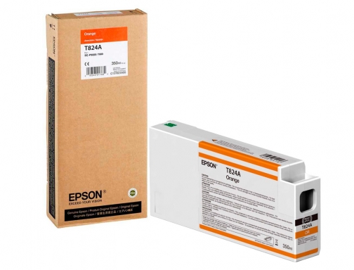 Inkjet Epson gf surecolor serie scp naranja ultrachrome hdx hd 350ml C13T54XA00, imagen 5 mini