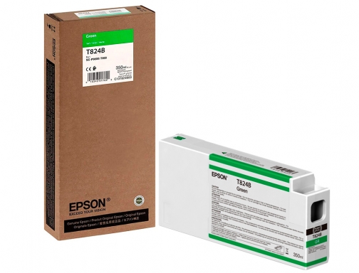 Inkjet Epson gf surecolor serie scp verde ultrachrome hdx hd 350ml C13T54XB00, imagen 5 mini