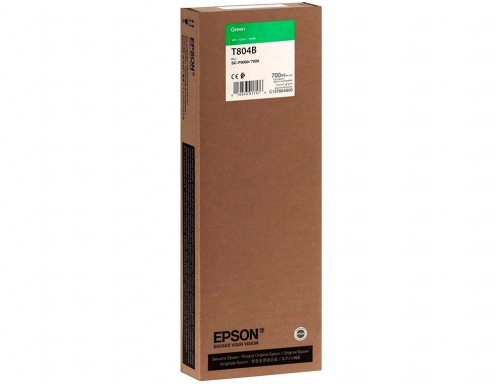 Inkjet Epson gf surecolor serie scp verde ultrachrome hdx hd 700ml C13T804B00, imagen 3 mini