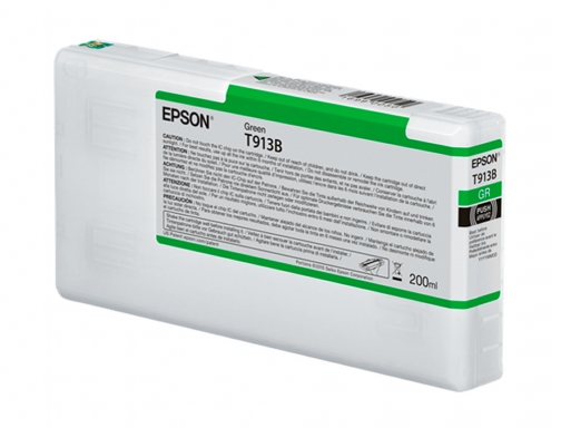 Inkjet Epson t913b green ink 200ml C13T913B00, imagen 3 mini