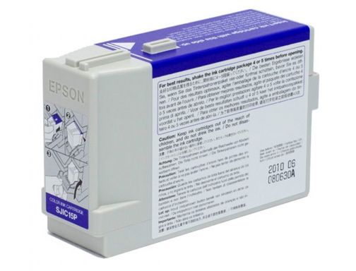 Inkjet Epson tmc 3400 (sjic15p) cmy C33S020464, imagen 4 mini