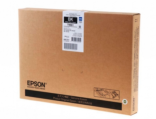 Inkjet Epson wfm52xx 57xx series xXL negro C13T966140, imagen 2 mini