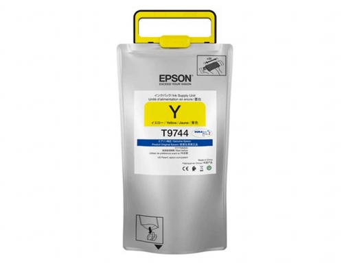 Inkjet Epson workforce pro wfc869r amarillo xXL ink supply unit C13T97440N, imagen 3 mini