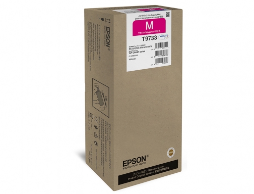 Inkjet Epson workforce pro wfc869r magenta XL ink supply unit C13T97330N, imagen 2 mini