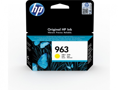 Inkjet HP 963 Officejet pro 9010 9020 9022 9023 9025 amarillo 700 3JA25AE, imagen 2 mini