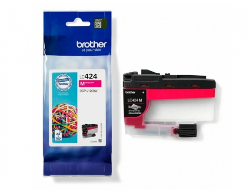 Inkjet Brother lc424 DCP1200w magenta 750 paginas LC424M, imagen 5 mini