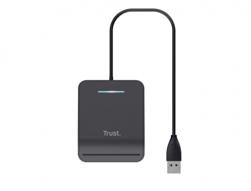 Lector de tarjetas Trust primo dni smartcard usba color negro 23890, imagen 5 mini