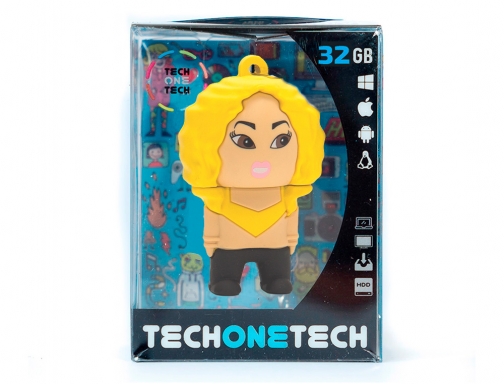 Memoria usb Tech on tech shasha kira 32 gb TEC510832, imagen 5 mini